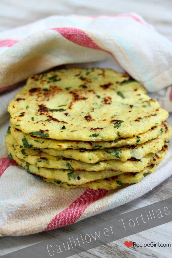 CAULIFLOWER TORTILLAS