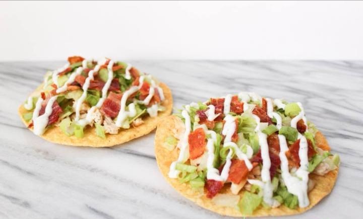 Chicken Bacon Ranch Tostadas – Weight Watchers Freestyle
