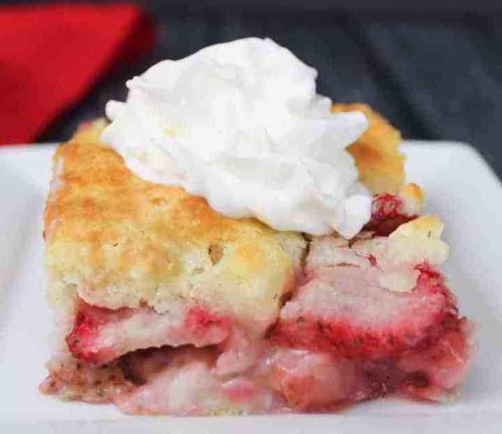 STRAWBERRY COBBLER – WEIGHT WATCHERS FREESTYLE