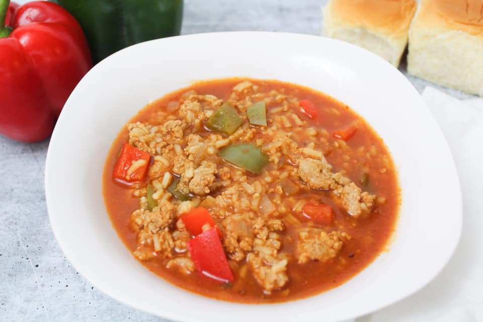 STUFFED PEPPER SOUP