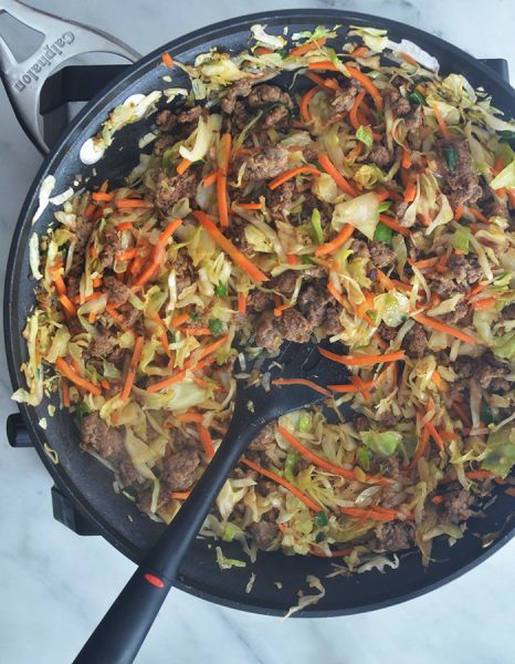 WEIGHT WATCHERS EGG ROLL IN A BOWL