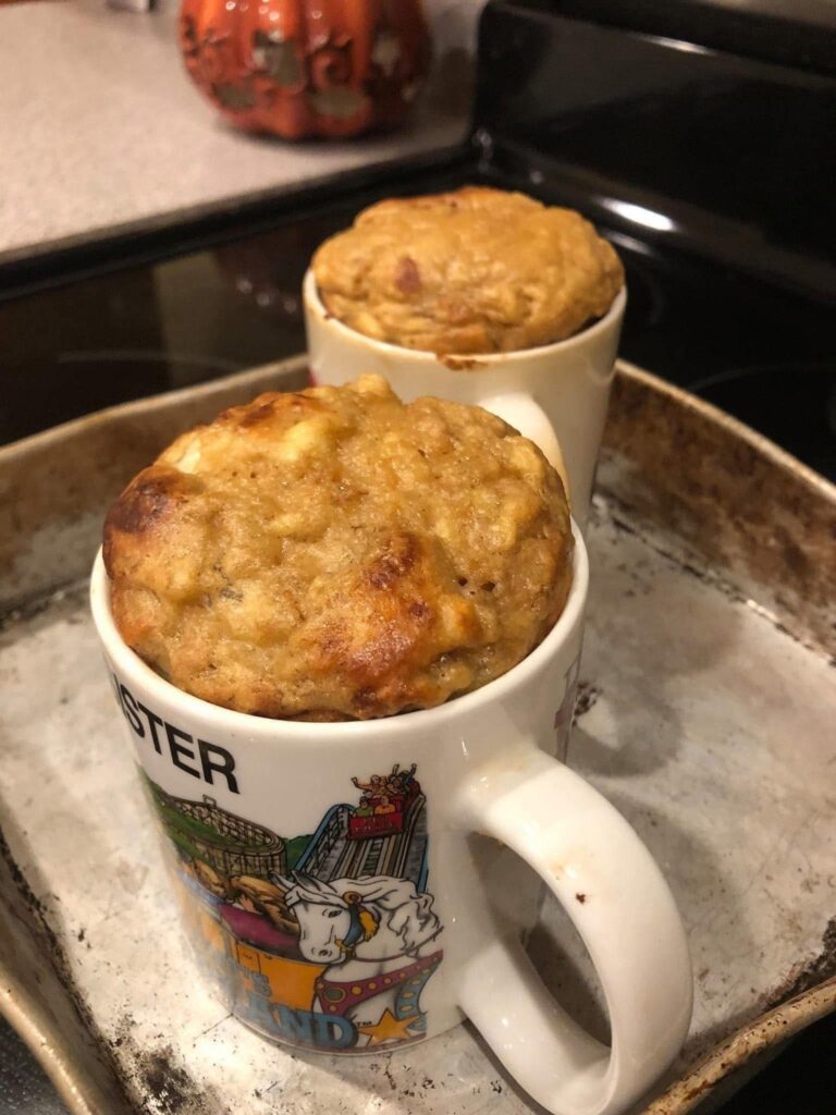 Banana Bread Muffin in a Mug
