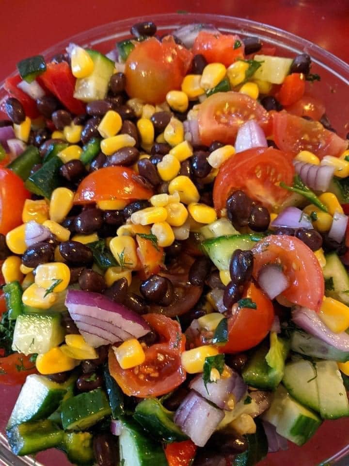 BLACK BEAN CORN SALAD  