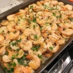 Garlic Parmesan Baked Shrimp