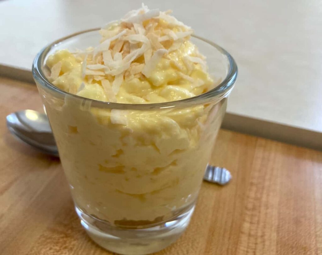 Pineapple Fluff Dessert Dish