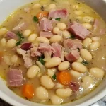 Hearty Ham and White Bean Soup