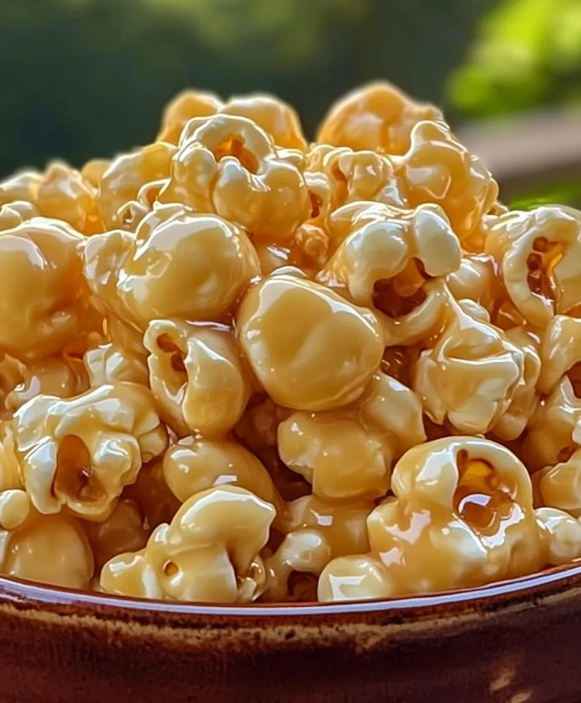 Marshmallow Caramel Corn