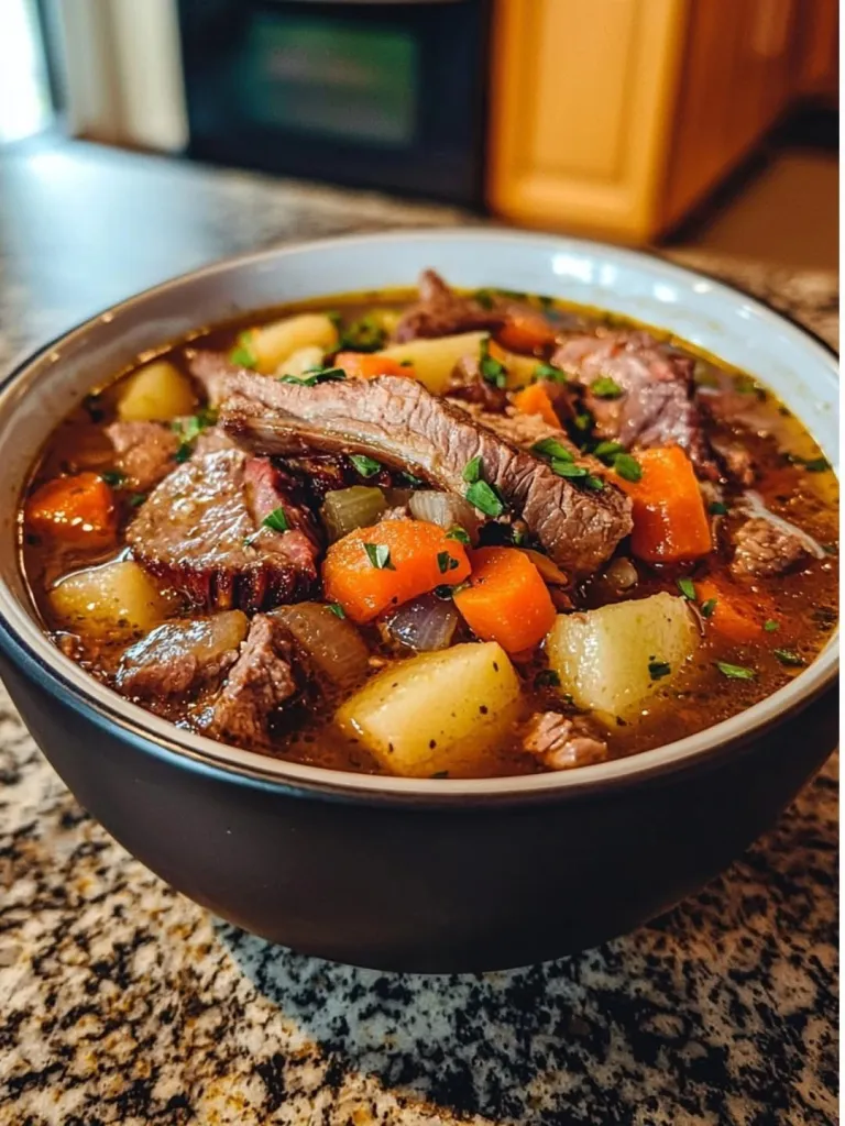 Apple Carrot Beef Rib Soup