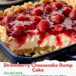 Strawberry Cheesecake Dump Cake