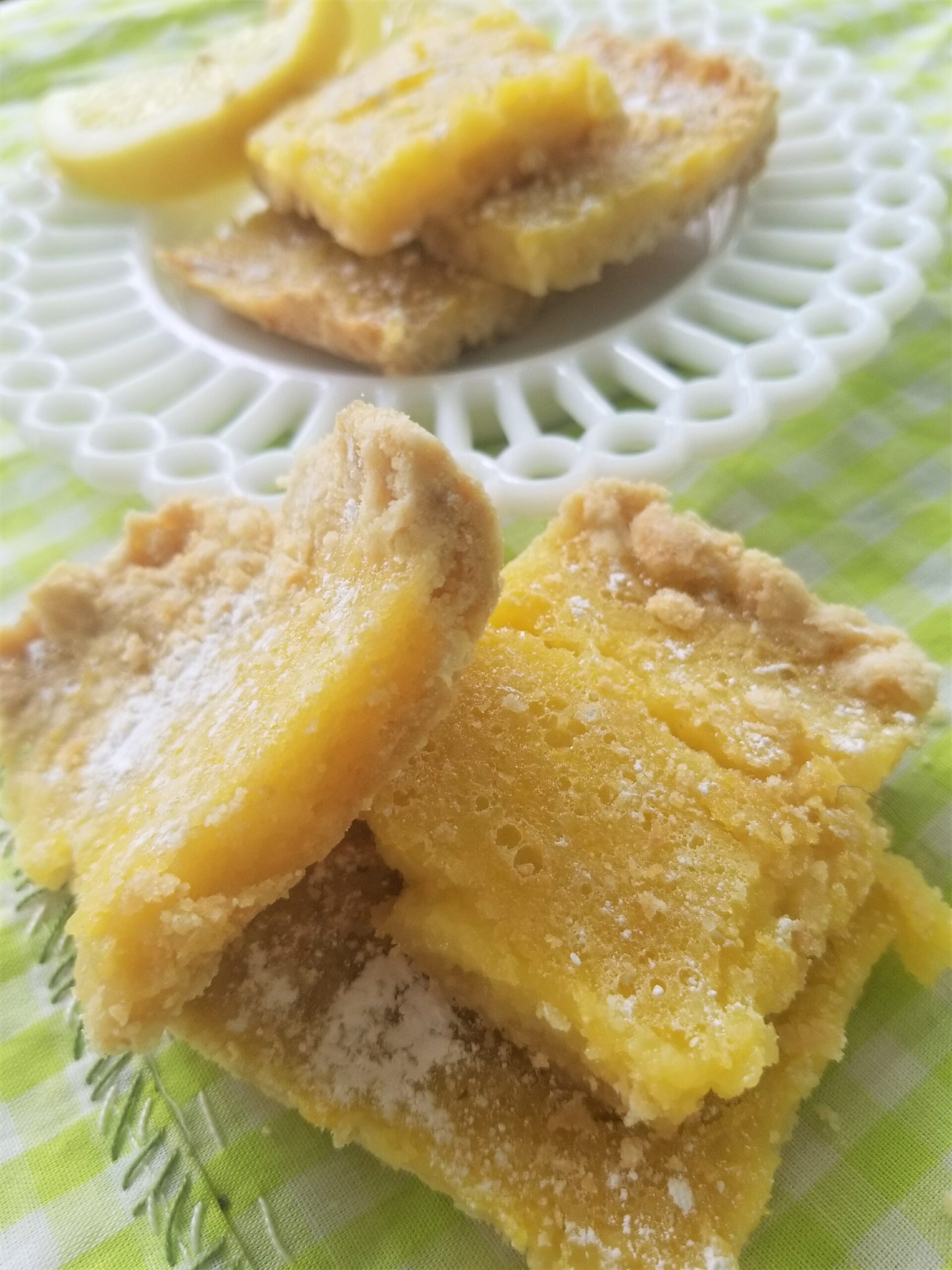 Lighter Lemon Bars
