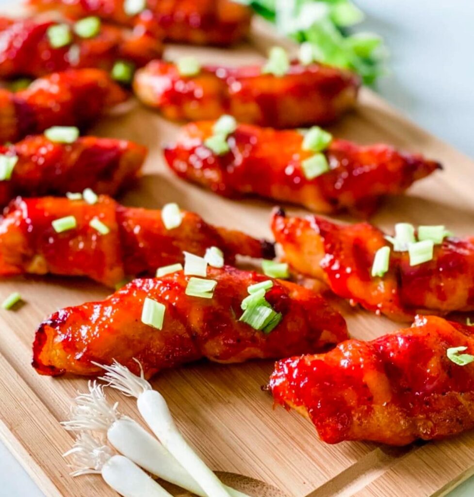 Bacon Wrapped Chicken Tenders