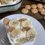 Lightened Up Banana Cream Cake
