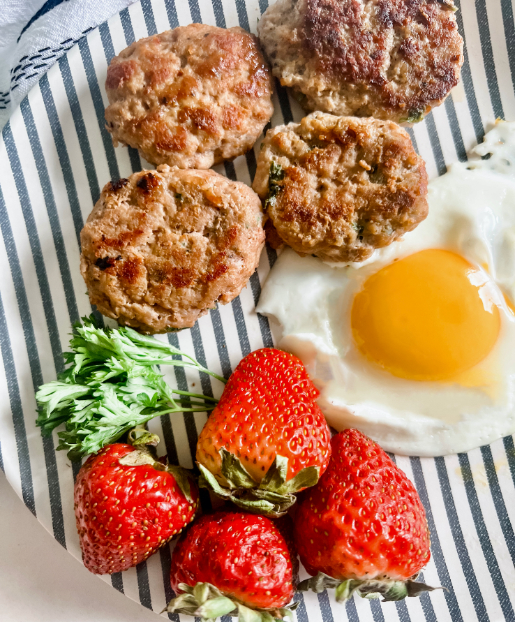 Easy Homemade Breakfast Turkey Sausage Patties