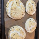 Egg white protein buns