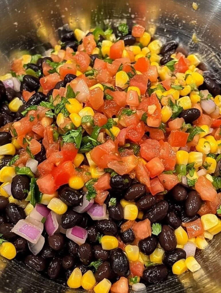 Chipotle style veggie salad