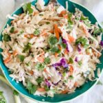 Easy Skinny Coleslaw