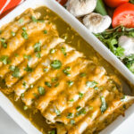 White Chicken Enchiladas