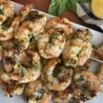 Grilled Pesto Shrimp Skewers
