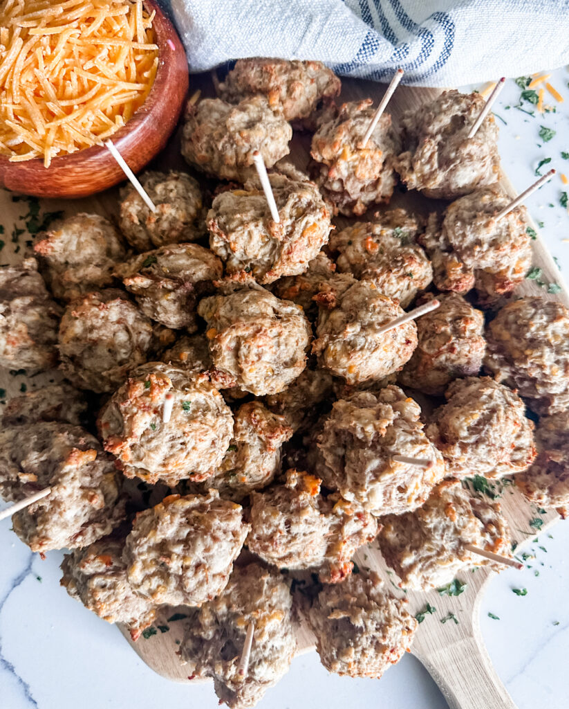 Protein Packed Sausage Balls