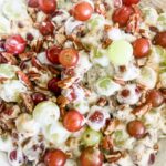Skinny Creamy Grape Salad