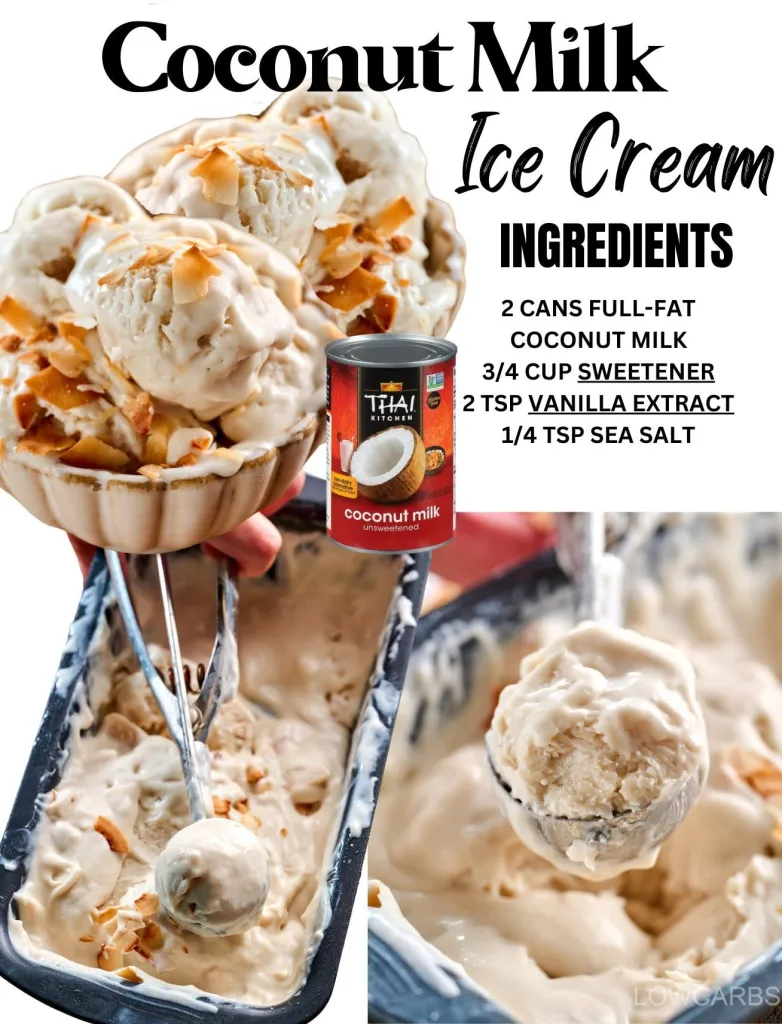 Coconut Milk Ice Cream