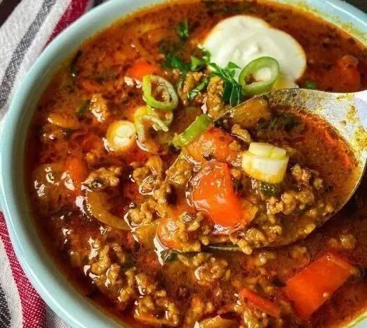 Cheesy Taco Soup