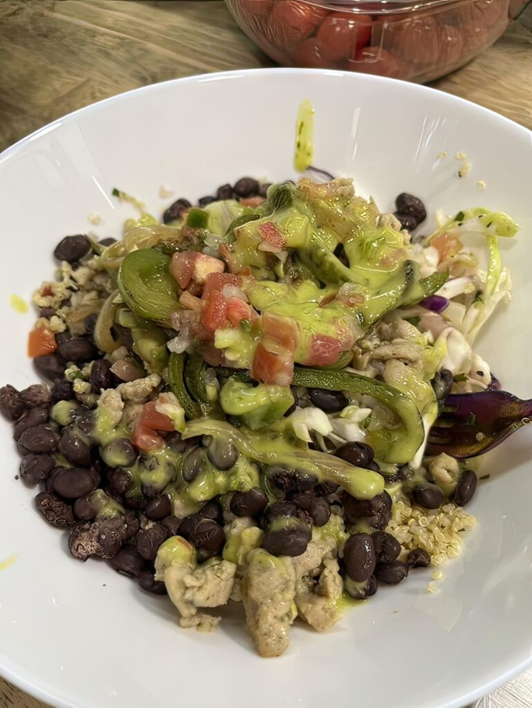 Zesty Black Bean & Quinoa Bowl