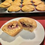 Peanut Butter and Jam Muffins