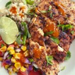 Street Corn Chicken Rice Bowl