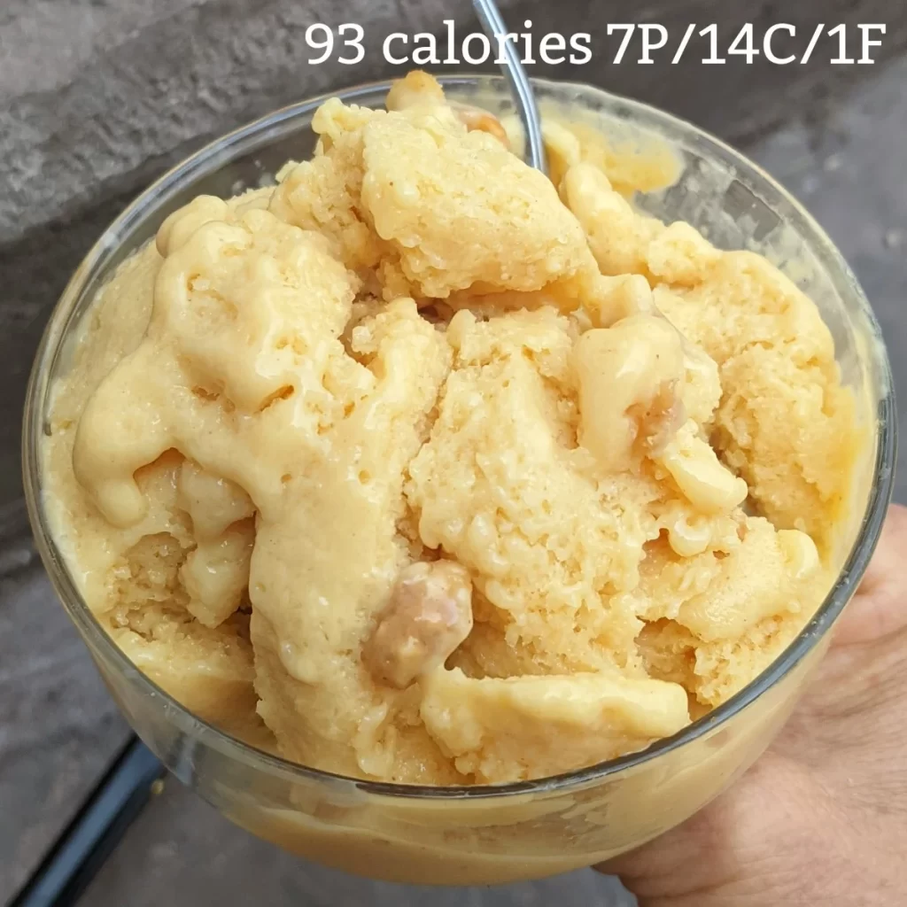 3 Ingredient – Low Fat Frozen Peanut Butter Pudding