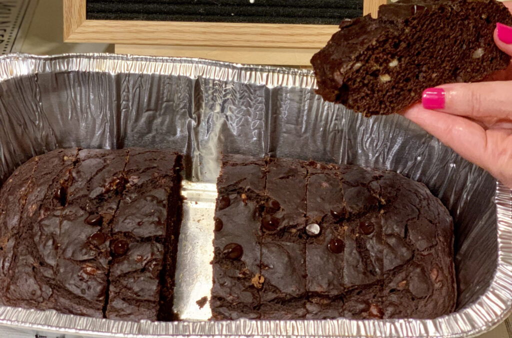 Weight Watchers Double Chocolate Chip Bread -just four points per serving