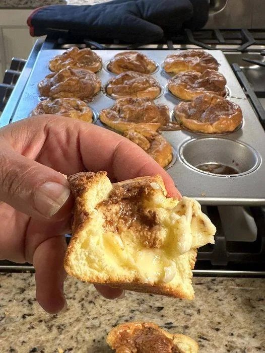 WW-Friendly Cottage Cheese Cinnamon Swirl Muffins