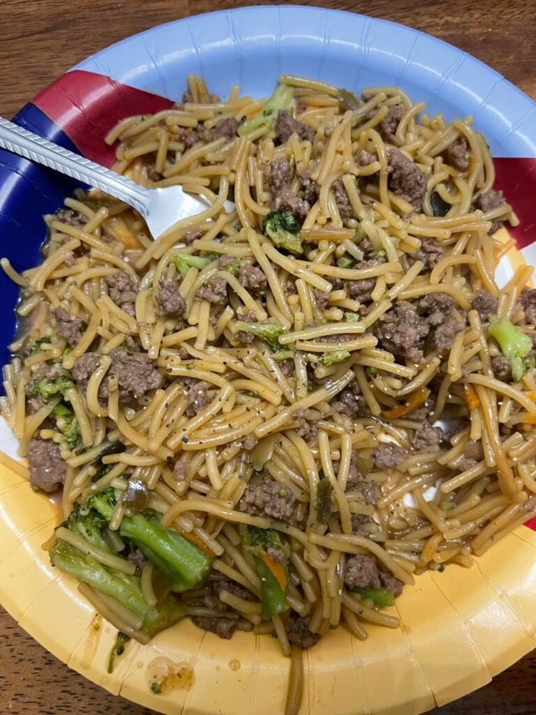 Beef Teriyaki Noodle Bowl