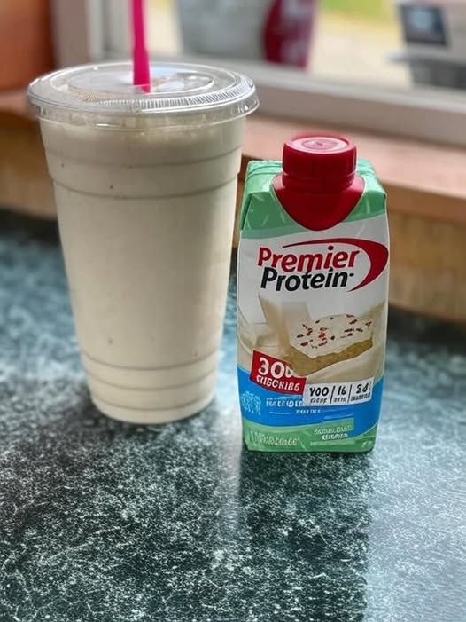 Cake Batter Protein Shake Treat (WW Friendly)