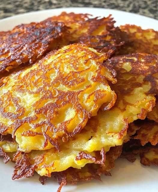 German Potato Pancakes (Kartoffelpuffer) ✨