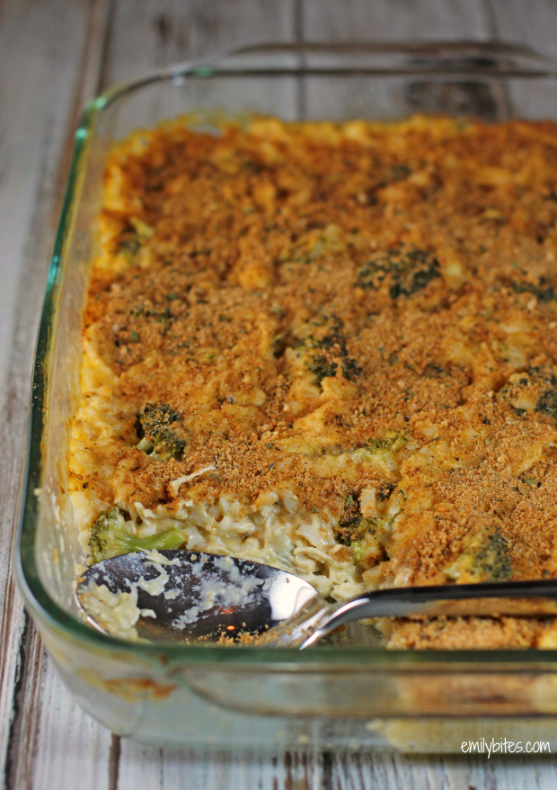 Cheesy Chicken, Broccoli and Rice Casserole