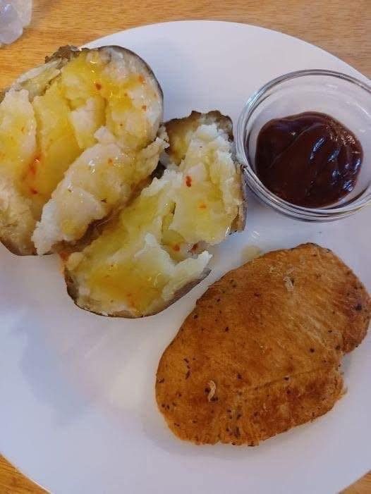 Wendy’s Grilled Chicken & Baked Potato (0 Points)