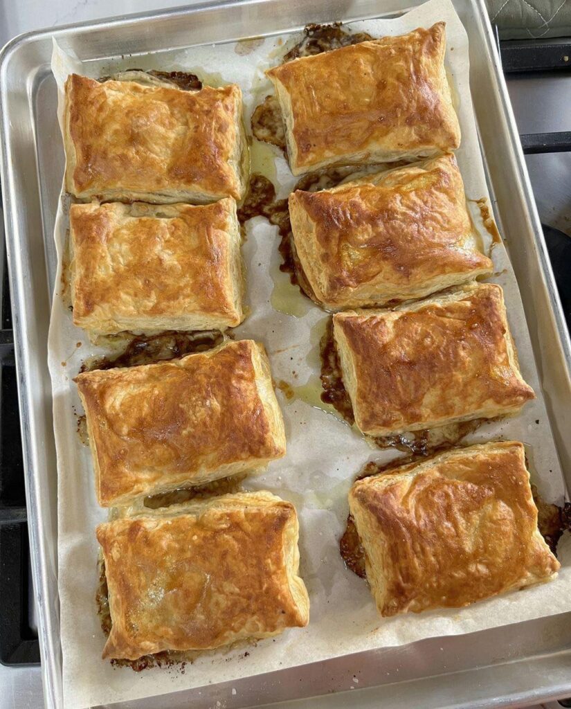 pside Down Onion Tarts