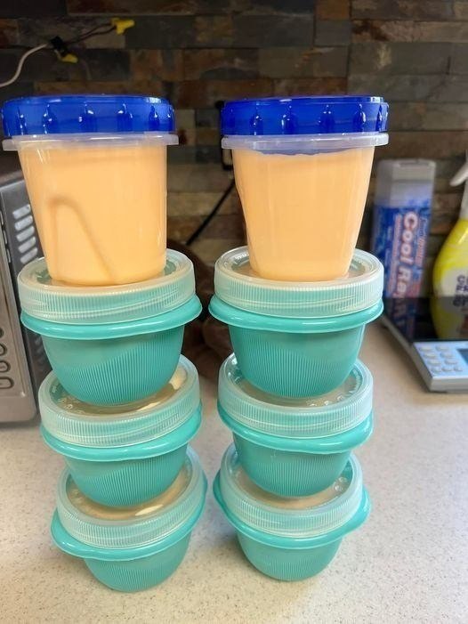 Orange Whipped Jello Cups