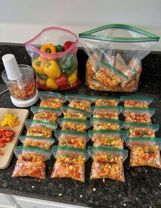 WW-Friendly Kitchen Hack: Prepped Frozen Bell Peppers