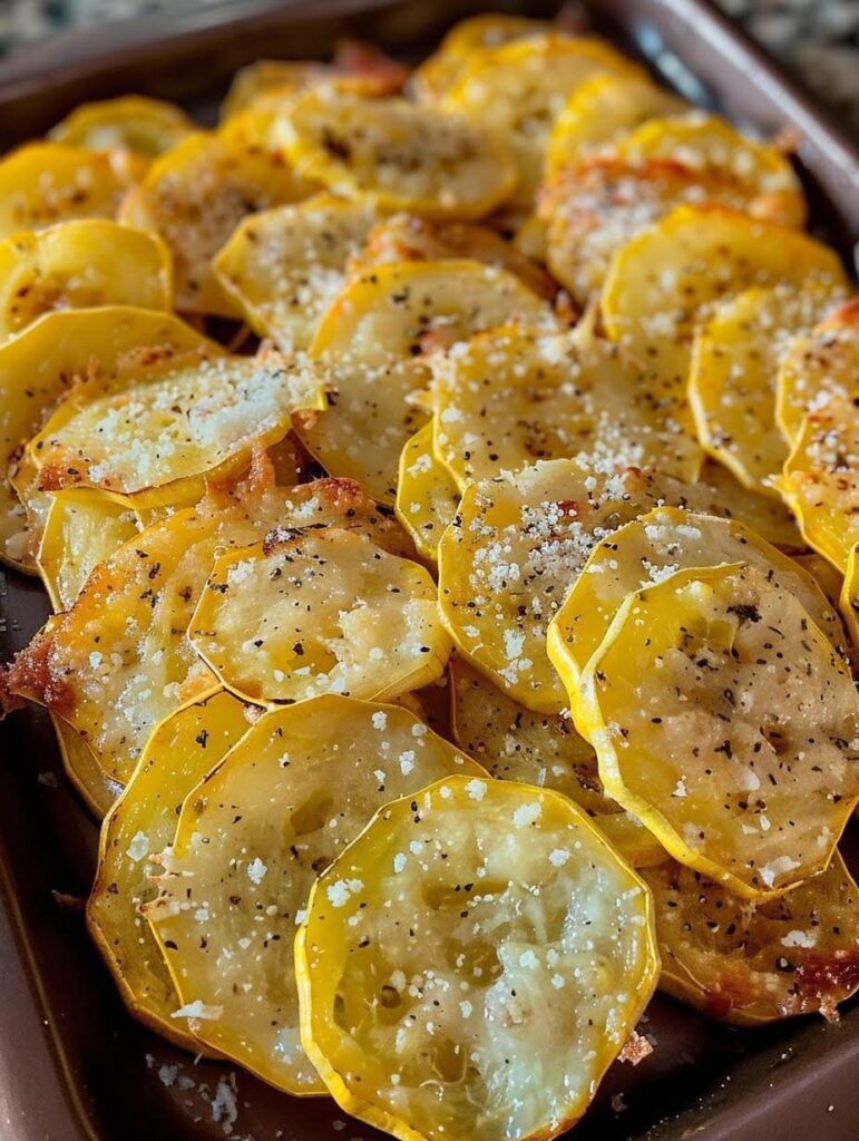 WW Easy Baked Parmesan Squash