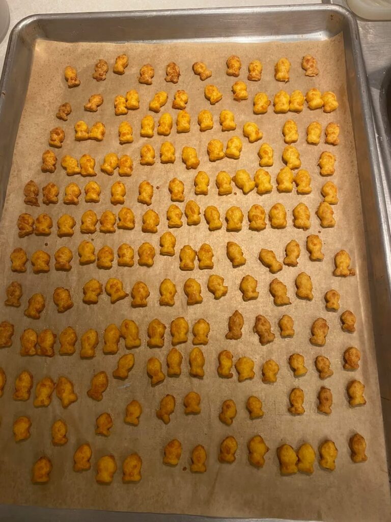 WW-Friendly Sourdough Goldfish Crackers (Light Version)