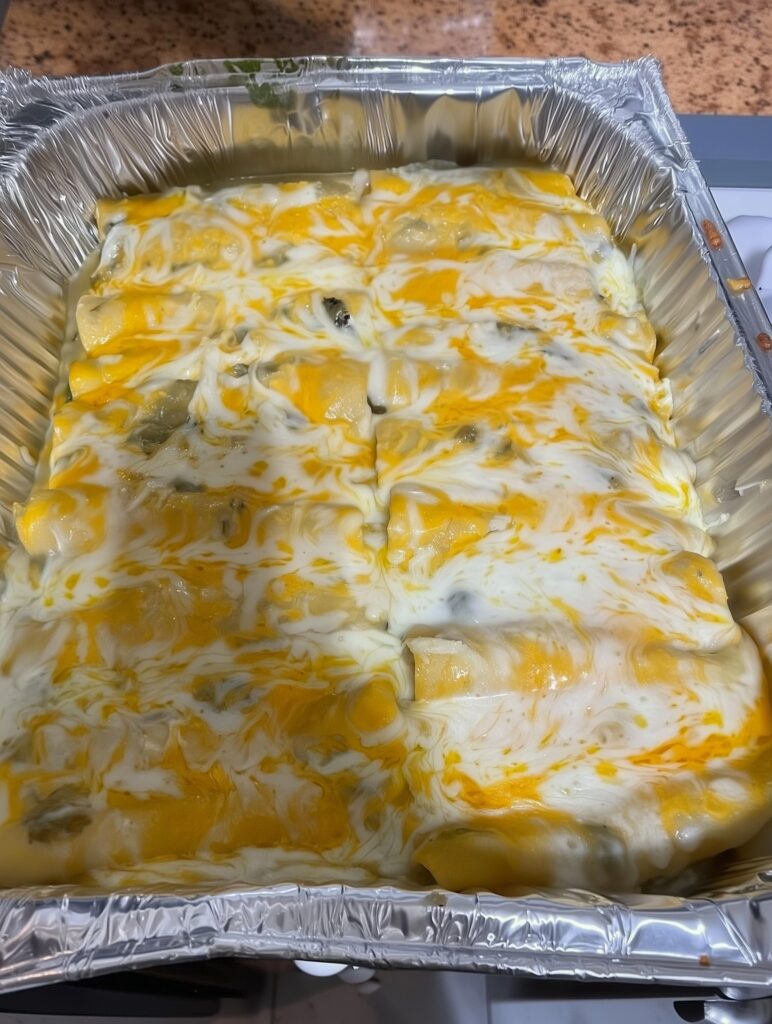 WW-Friendly Cheesy Chicken Enchiladas