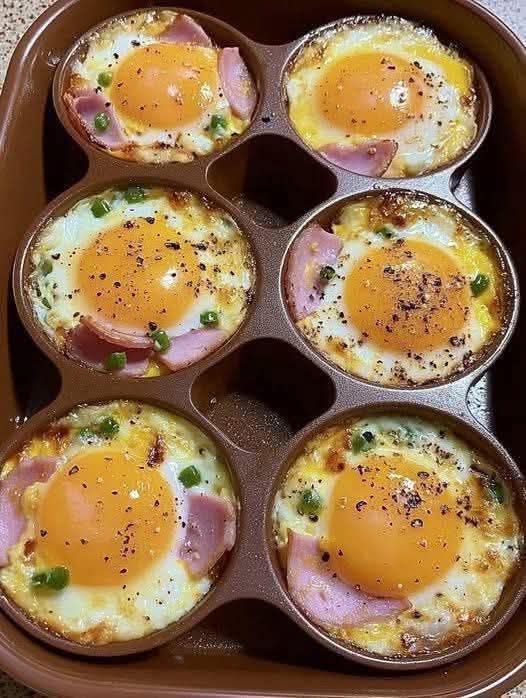 WW Baked Egg Cups (No Peeling Needed!)