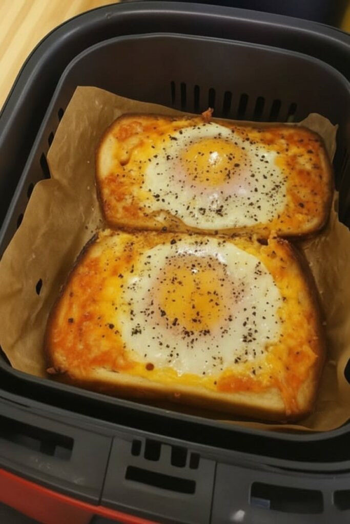 WW Crispy Cheesy Egg Toast