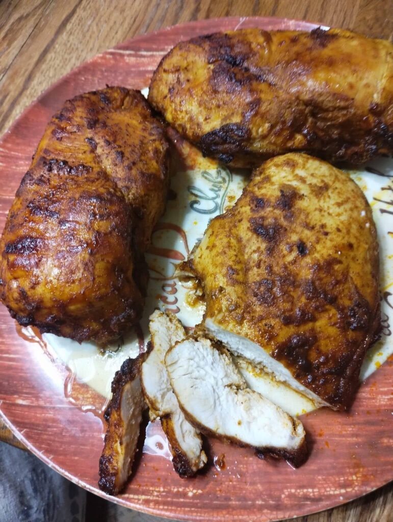 Air Fryer Taco Chicken Breasts (0 WW Points)