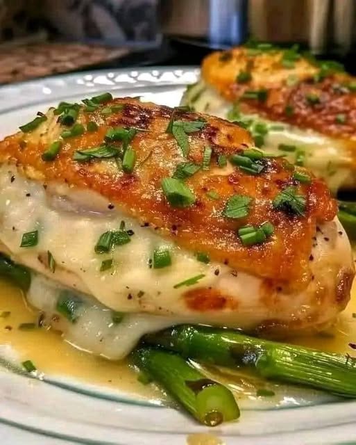 Asparagus & Provolone Stuffed Chicken (WW Low-Point Version)