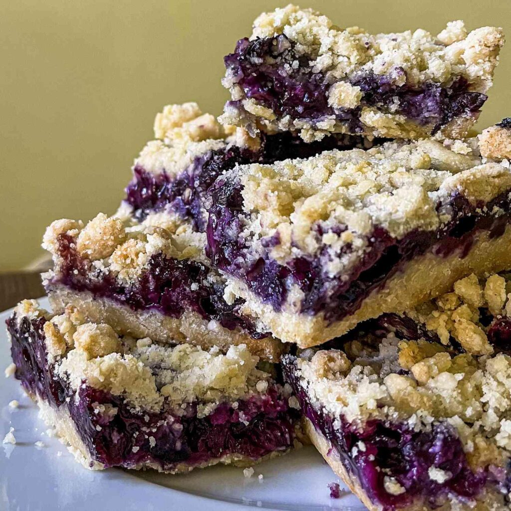 WW Blueberry Crumb Bars (Lower-Point Version)