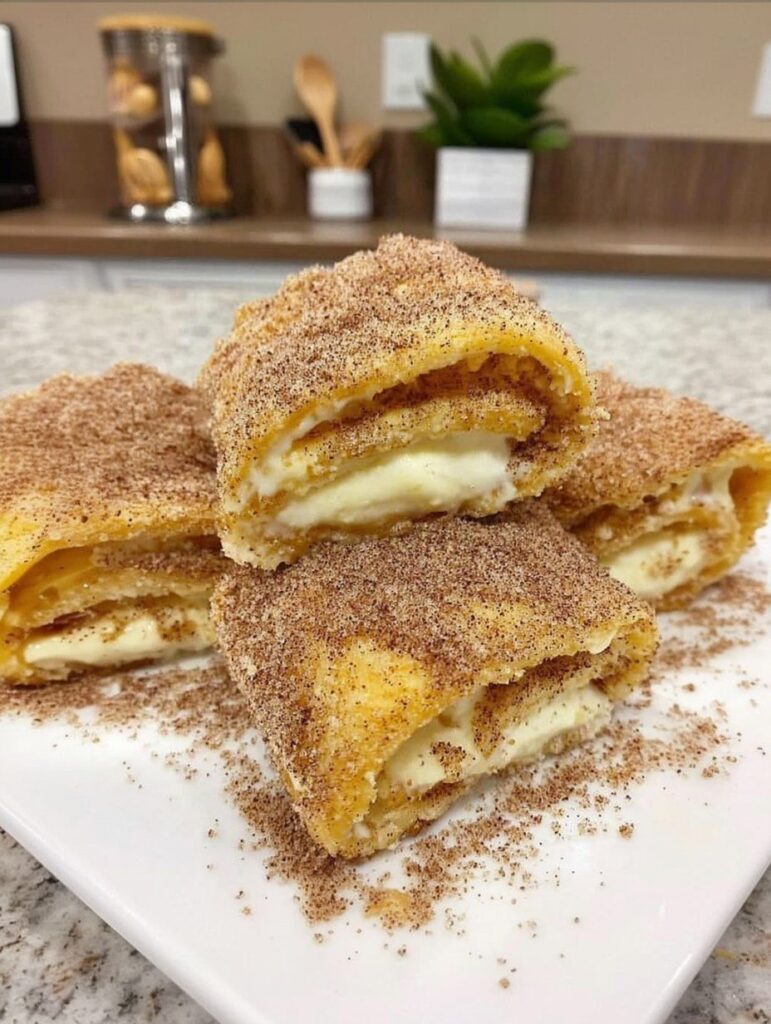 Cinnamon Sugar Tortilla Roll-Ups