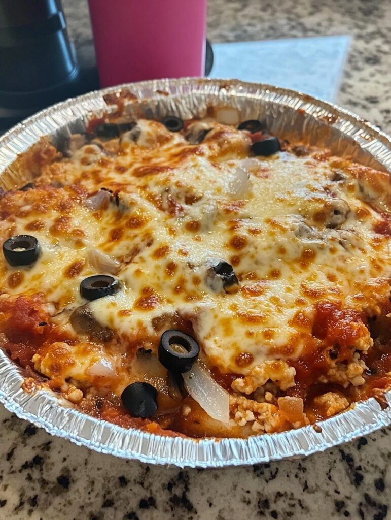 Viral Cottage Cheese Pizza